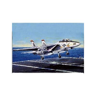 Italeri - F-14A Tomcat - 1:72 - Vliegtuig met vaste vleugels - modelbouwdoos Italeri - F-14A Tomcat - 1:72 - Vliegtuig met vaste vleugels - modelbouwdoos