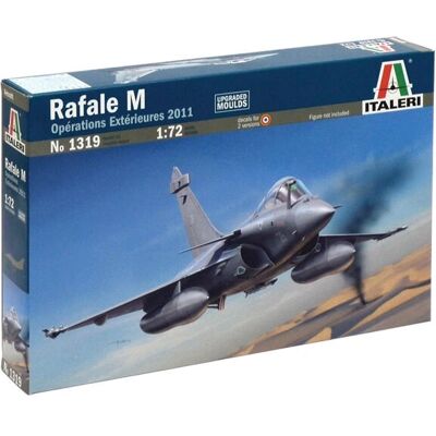 Italeri Rafale M Monteringskit - Utsida Operationer 2011 - 1:72 Italeri Rafale M Monteringskit - Utsida Operationer 2011 - 1:72