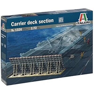 Set de diorama de cubierta de portaaviones Italeri - Escala 1:72 Set de diorama de cubierta de portaaviones Italeri - Escala 1:72