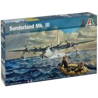 Italeri 1352 - Short Sunderland Mk.III Model Kit - 1:72 Italeri 1352 - Short Sunderland Mk.III Model Kit - 1:72