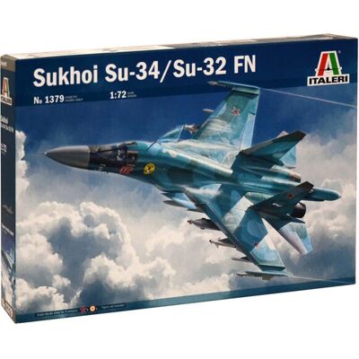 Italeri Sukhoi Su-34/SU-32 FN 1:72 - Model Samolotu Wojskowego Italeri Sukhoi Su-34/SU-32 FN 1:72 - Model Samolotu Wojskowego