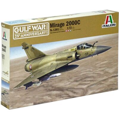 Maquette Mirage 2000 Guerre du Golfe - Italeri - 1/72 Maquette Mirage 2000 Guerre du Golfe - Italeri - 1/72