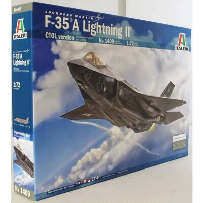 Zestaw modeli Lockheed-Martin F-35A Lightning II Italeri - 1:72 - Samolot Zestaw modeli Lockheed-Martin F-35A Lightning II Italeri - 1:72 - Samolot