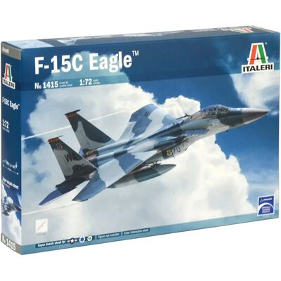 Maquette F-15C Eagle - Décalques pour 4 versions - 1:72 - Publicité Maquette F-15C Eagle - Décalques pour 4 versions - 1:72 - Publicité