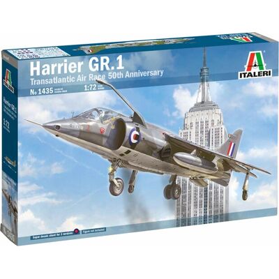 Italeri Harrier GR.1 1:72 Modelbouwdoos - Vliegtuig met vaste vleugels Italeri Harrier GR.1 1:72 Modelbouwdoos - Vliegtuig met vaste vleugels
