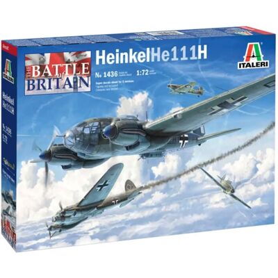 Maqueta Heinkel He111H Bat. Italeri - 1:72 Edición Especial Maqueta Heinkel He111H Bat. Italeri - 1:72 Edición Especial