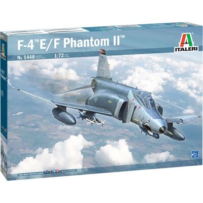 Italeri F-4E/F Phantom II Modelbouw - 1:72 Italeri F-4E/F Phantom II Modelbouw - 1:72