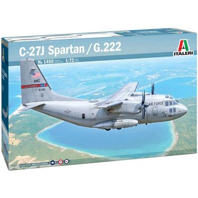 Italeri C-27A / J Spartan Modellkit - Skala 1:72 - Inkluderar 5 dekaler Italeri C-27A / J Spartan Modellkit - Skala 1:72 - Inkluderar 5 dekaler