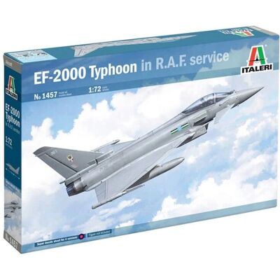 Italeri EF-2000 Typhoon RAF 1:72 Modellbausatz - Flugzeugmodell Italeri EF-2000 Typhoon RAF 1:72 Modellbausatz - Flugzeugmodell