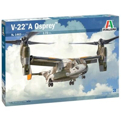 Kit Modello V-22 Osprey Italeri - Scala 1:72 - Assemblaggio Dettagliato Kit Modello V-22 Osprey Italeri - Scala 1:72 - Assemblaggio Dettagliato