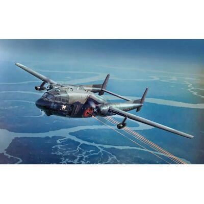 Kit Modellino AC-119K Stinger di Italeri - Aereo della Guerra del Vietnam Kit Modellino AC-119K Stinger di Italeri - Aereo della Guerra del Vietnam