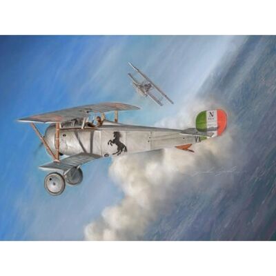 Italeri Nieuport 17 - 1:32 - vastvliegtuigmodel Italeri Nieuport 17 - 1:32 - vastvliegtuigmodel