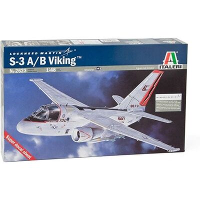 Kit de Modelo de Avión Italeri S-3 A/B Viking 1:48 - Montaje en Plástico Kit de Modelo de Avión Italeri S-3 A/B Viking 1:48 - Montaje en Plástico