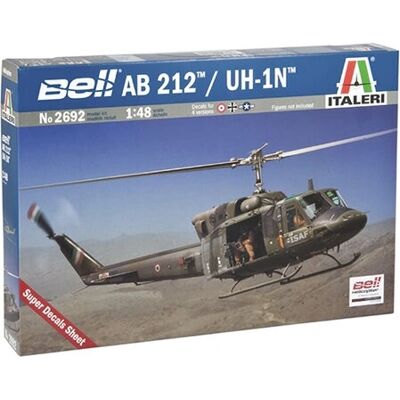 Italeri Bell AB 212 / UH-1N Rotorcraft Modellbausatz 1:48 Italeri Bell AB 212 / UH-1N Rotorcraft Modellbausatz 1:48