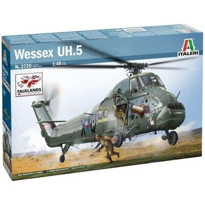 Italeri Wessex UH.5 Helikopter Modellbyggsats - Skala 1:48 - Flygplans kit Italeri Wessex UH.5 Helikopter Modellbyggsats - Skala 1:48 - Flygplans kit