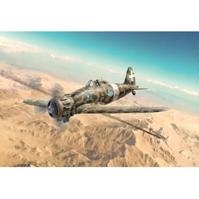 Italeri Macchi MC.200 Series XXI/XXIII Modellbyggsats - 1:48 Italeri Macchi MC.200 Series XXI/XXIII Modellbyggsats - 1:48