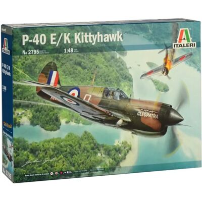 Italeri P-40E / K Kittyhawk 1:48 - Kit ModellO Italeri P-40E / K Kittyhawk 1:48 - Kit ModellO