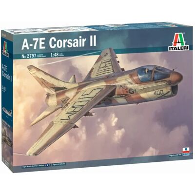 Italeri A-7E Corsair II Bausatz - 1:48, 4 Markierungen, US Navy Italeri A-7E Corsair II Bausatz - 1:48, 4 Markierungen, US Navy