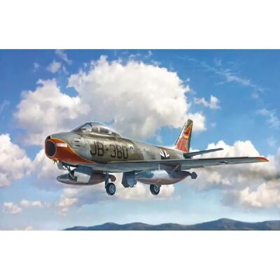 Kit Modello F-86E Sabre Nordamericano - 4 Varianti, Scala 1:48 Kit Modello F-86E Sabre Nordamericano - 4 Varianti, Scala 1:48
