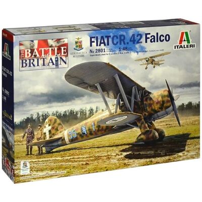 Model Fiat CR.42 Battle of England - Skala 1:48 - Italeri Model Fiat CR.42 Battle of England - Skala 1:48 - Italeri