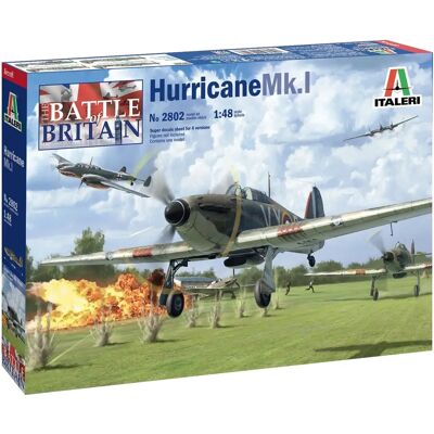 Italeri Hurricane Mk.I Anniversaire 80e de la Bataille d'Angleterre - Maquette d'avion - Publicité Italeri Hurricane Mk.I Anniversaire 80e de la Bataille d'Angleterre - Maquette d'avion - Publicité