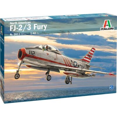 Kit de Modèle d'Avion Italeri FJ-2/3 Fury 1:48 - Aile Fixe - Publicité Kit de Modèle d'Avion Italeri FJ-2/3 Fury 1:48 - Aile Fixe - Publicité