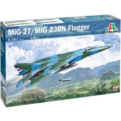Maquette MiG-23BN/27D Flogger - Scala 1:48 - Italeri Maquette MiG-23BN/27D Flogger - Scala 1:48 - Italeri