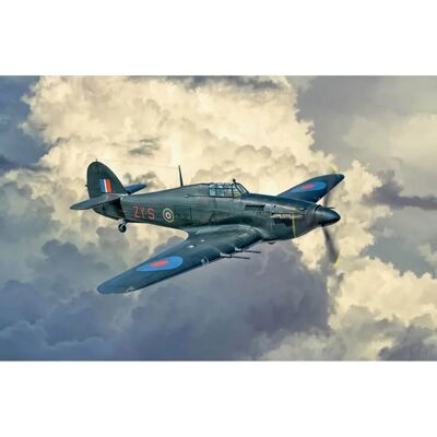 Kit Modèle Avion Hurricane Mk.IIC - Chasseur WWII - Publicité Kit Modèle Avion Hurricane Mk.IIC - Chasseur WWII - Publicité