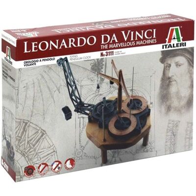 Italeri Leonardo da Vinci - Orologio a Pendolo - Orologio Italeri Leonardo da Vinci - Orologio a Pendolo - Orologio