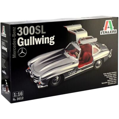 Mercedes-Benz 300SL Gullwing - Maquette échelle 1/16 - Publicité Mercedes-Benz 300SL Gullwing - Maquette échelle 1/16 - Publicité