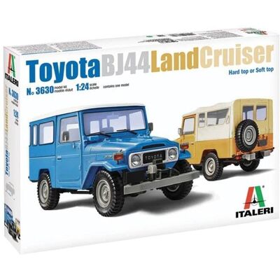 Toyota Land Cruiser BJ-44 Mallisarja - 1:24 skala Toyota Land Cruiser BJ-44 Mallisarja - 1:24 skala