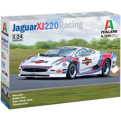 ITALERI Modellbyggsats Jaguar XJ 220 Race Car ITALERI Modellbyggsats Jaguar XJ 220 Race Car