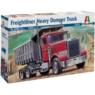 Kit modèle de camion Italeri - Freightliner Heavy Dumper - Échelle 1:24 Kit modèle de camion Italeri - Freightliner Heavy Dumper - Échelle 1:24