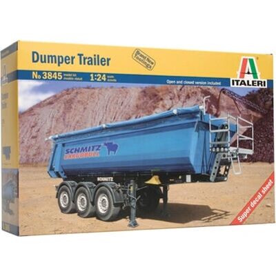 Zestaw modelarski Dumper Trailer Italeri - Skala 1:24 Zestaw modelarski Dumper Trailer Italeri - Skala 1:24