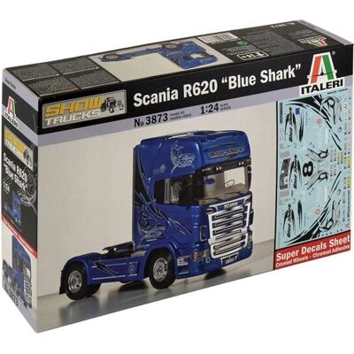 Italeri 3873 Vrachtwagen/Trailer Modelbouwdoos - 1:24 Italeri 3873 Vrachtwagen/Trailer Modelbouwdoos - 1:24
