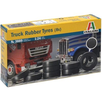 Italeri 3889 Gomme per camion Scala 1:24 Kit Modellino Italeri 3889 Gomme per camion Scala 1:24 Kit Modellino