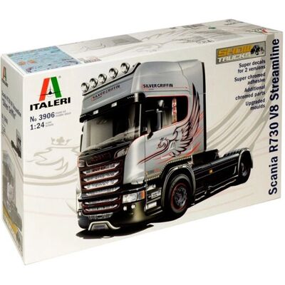 Maquette de camion/remorque Italeri 3906 - 1/24 - Publicité Maquette de camion/remorque Italeri 3906 - 1/24 - Publicité