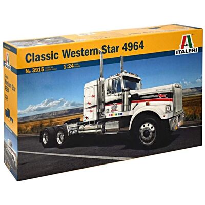Kit de camion Western Star 4964 Classic de Italeri - Échelle 1/24 - Publicité Kit de camion Western Star 4964 Classic de Italeri - Échelle 1/24 - Publicité