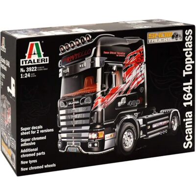 Italeri Scania 164L Topclass Modellbyggsats - Skala 1:24 Italeri Scania 164L Topclass Modellbyggsats - Skala 1:24