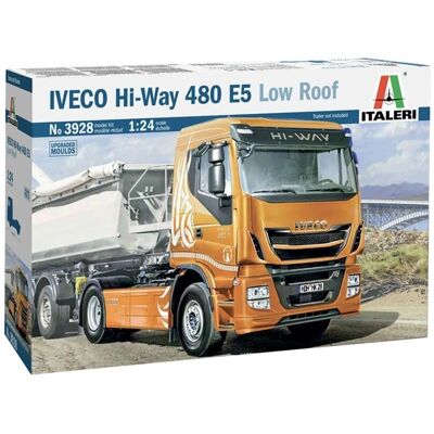 Italeri IVECO Hi-Way 480 E5 LKW Modellbausatz - 1:24 Italeri IVECO Hi-Way 480 E5 LKW Modellbausatz - 1:24