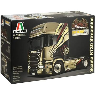 Italeri Modelltruck - QScania R730 Chimera 1:24 Italeri Modelltruck - QScania R730 Chimera 1:24