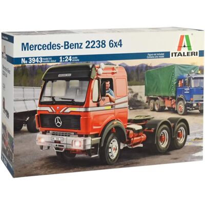 Model Mercedes-Benz 2238 6x4 - Zestaw do modelowania ciężarówki - Italeri Model Mercedes-Benz 2238 6x4 - Zestaw do modelowania ciężarówki - Italeri