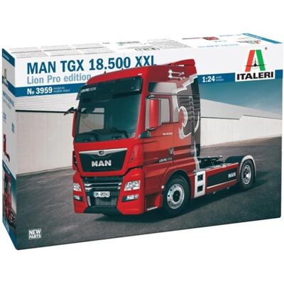 Italeri MAN TGX 18-500 XXL Lion Pro Edición Kit de Modelo - Camión Italeri MAN TGX 18-500 XXL Lion Pro Edición Kit de Modelo - Camión