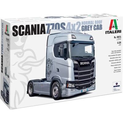 Italeri Scania S770 4x2 Cabine Grise Modèle - Camion Modèle - Publicité Italeri Scania S770 4x2 Cabine Grise Modèle - Camion Modèle - Publicité
