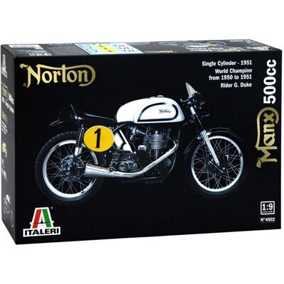 Modèle de moto Norton Manx 1:9 - Échelle 1:9 Modèle de moto Norton Manx 1:9 - Échelle 1:9