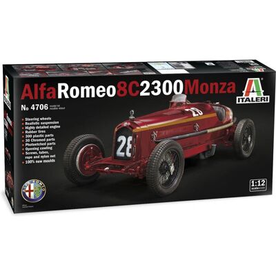 Italeri Alfa Romeo 8C 2300 Monza Italeri Alfa Romeo 8C 2300 Monza