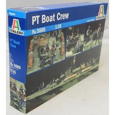 Figurines Échelle 1/35 - Équipage du Bateau PT Elco - Italeri - Publicité Figurines Échelle 1/35 - Équipage du Bateau PT Elco - Italeri - Publicité