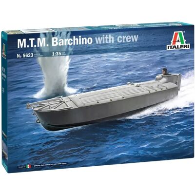 Zestaw Modelarski Italeri - Barchino z Załogą 1:35 Zestaw Modelarski Italeri - Barchino z Załogą 1:35