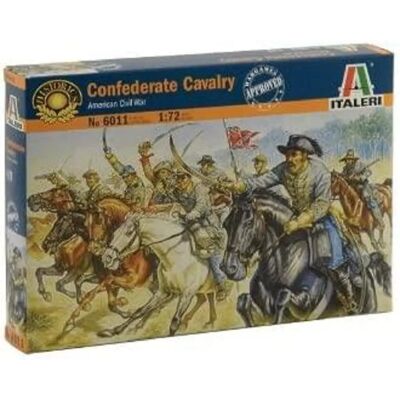 Figuras Modelo Italeri - 6011 Caballería Confederada - Escala 1:72 Figuras Modelo Italeri - 6011 Caballería Confederada - Escala 1:72