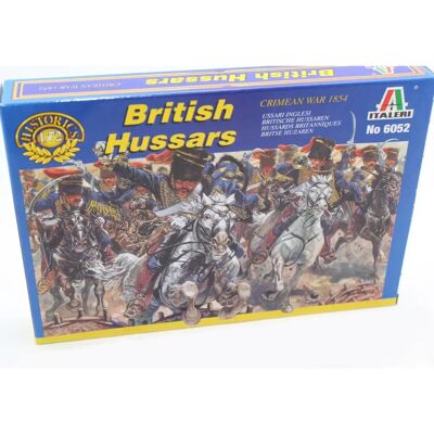 Figurines Italeri Hussards Britanniques - Échelle 1/72 - Guerre de Crimée - Publicité Figurines Italeri Hussards Britanniques - Échelle 1/72 - Guerre de Crimée - Publicité